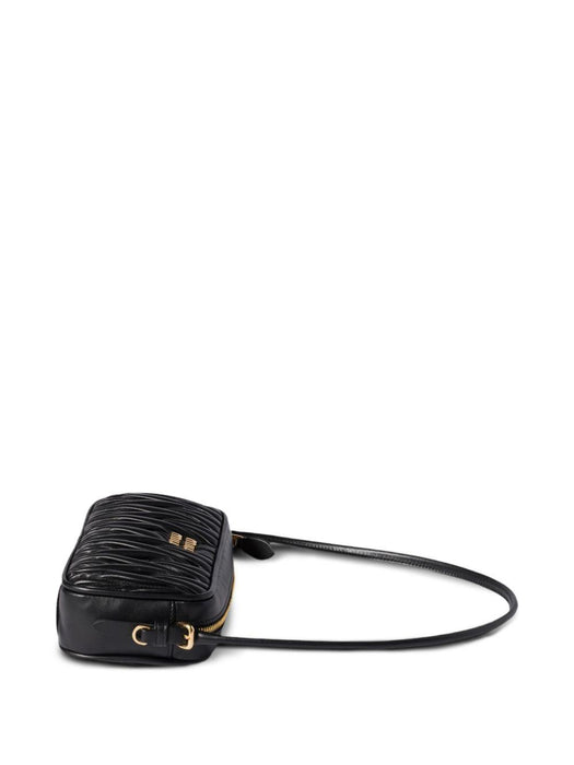 matelassé leather mini bag<BR/><BR/> 5NE024 AFPPF0002 MIU MIU 