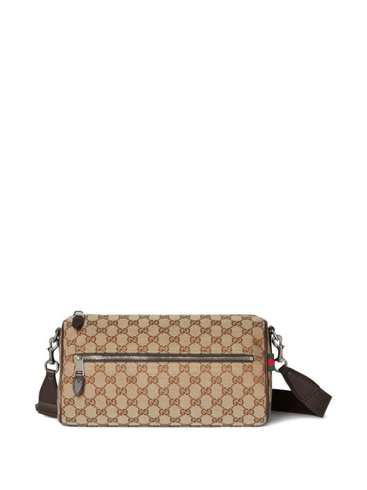 small logo-patterned cylindrical shoulder bag 834455 FAEPT9753 GUCCI 