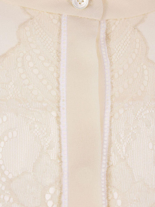 lace-trimmed blouse 25AHT33117 114 CHLOÉ 