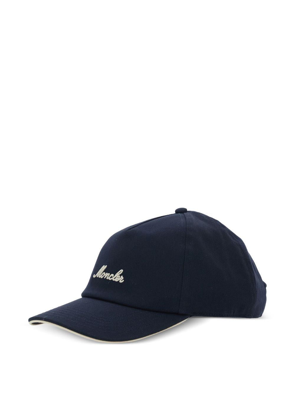 logo cotton baseball cap L10913B00007 0U618776 MONCLER 