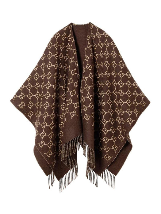 Wool cape 817831 3G200 2579 GUCCI 