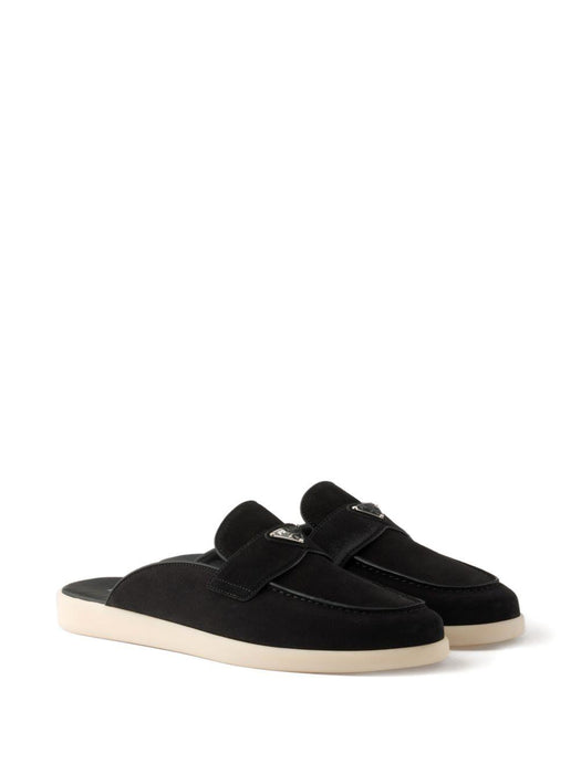 band-logo mules 2DG125 F G001 103F0632 PRADA 