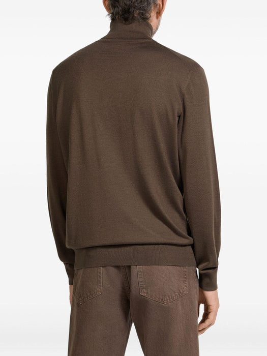 turtleneck cashmere-blend sweater UGJ00A2 120M96 ZEGNA 