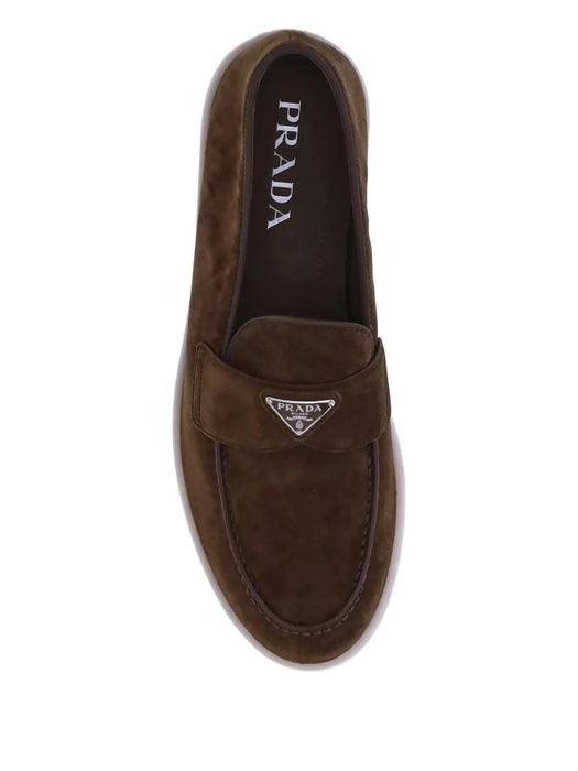 Suede loafers 2DG124 FG001 103F0324 PRADA 