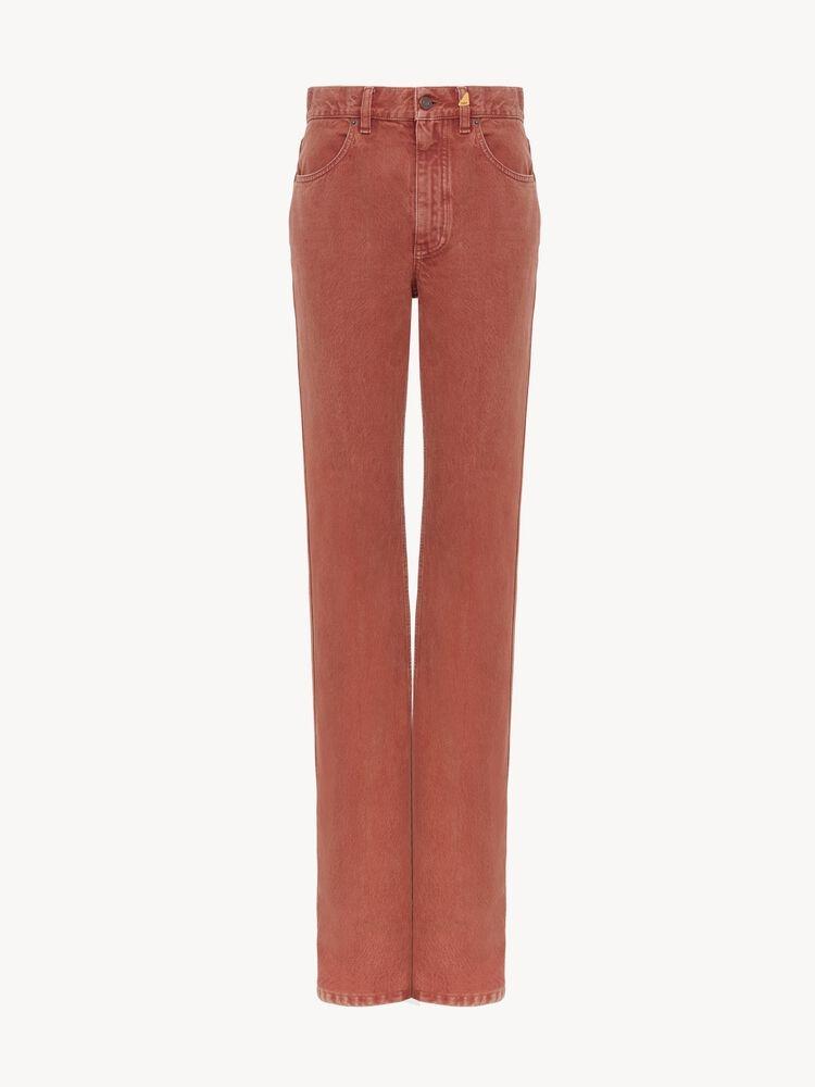 Straight jeans in denim CH26ADP11255 237 CHLOÉ 