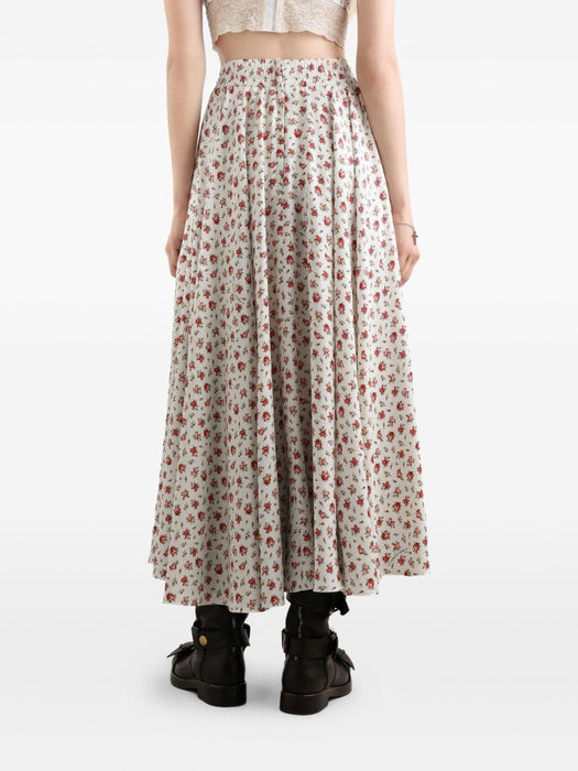 drawstring floral midi skirt F4DBGT FSA79HA5XJ DOLCE & GABBANA 