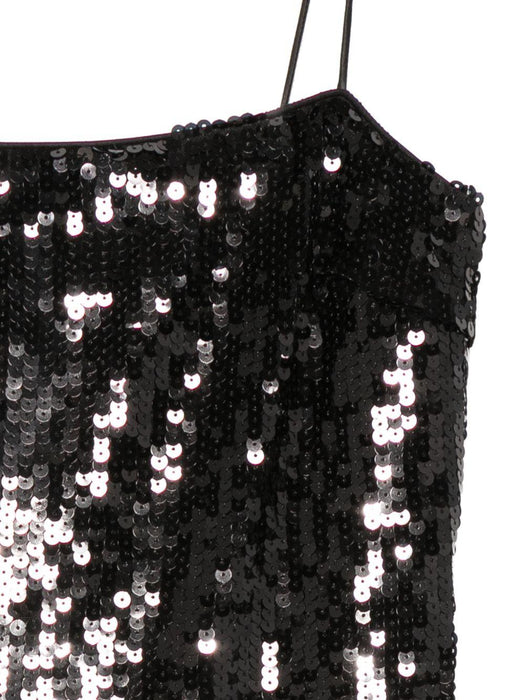Sequins maxi slip dress 116139100  ROTATE 