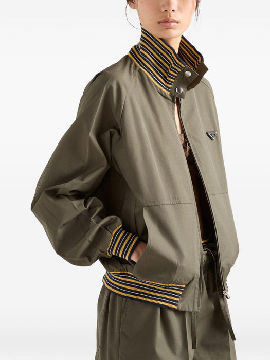 Poplin turtleneck jacket P8032 S OOO 187PF0161 PRADA 