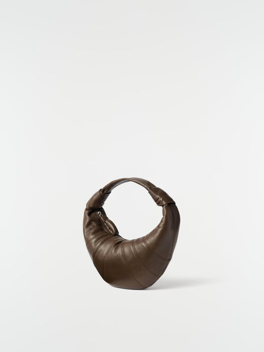 Mini fortune croissant bag BG0125 LL095OTTER BR442 LEMAIRE 