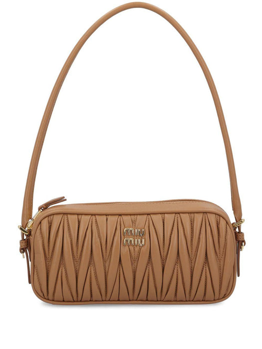quilted-leather shoulder bag 5NE024 AFPPF098L MIU MIU 