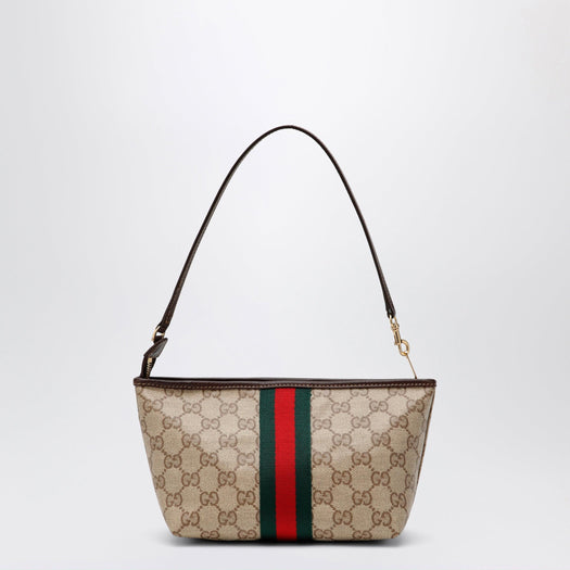 Small pouch with strap and Web 876055 FAF8R 8547 GUCCI 