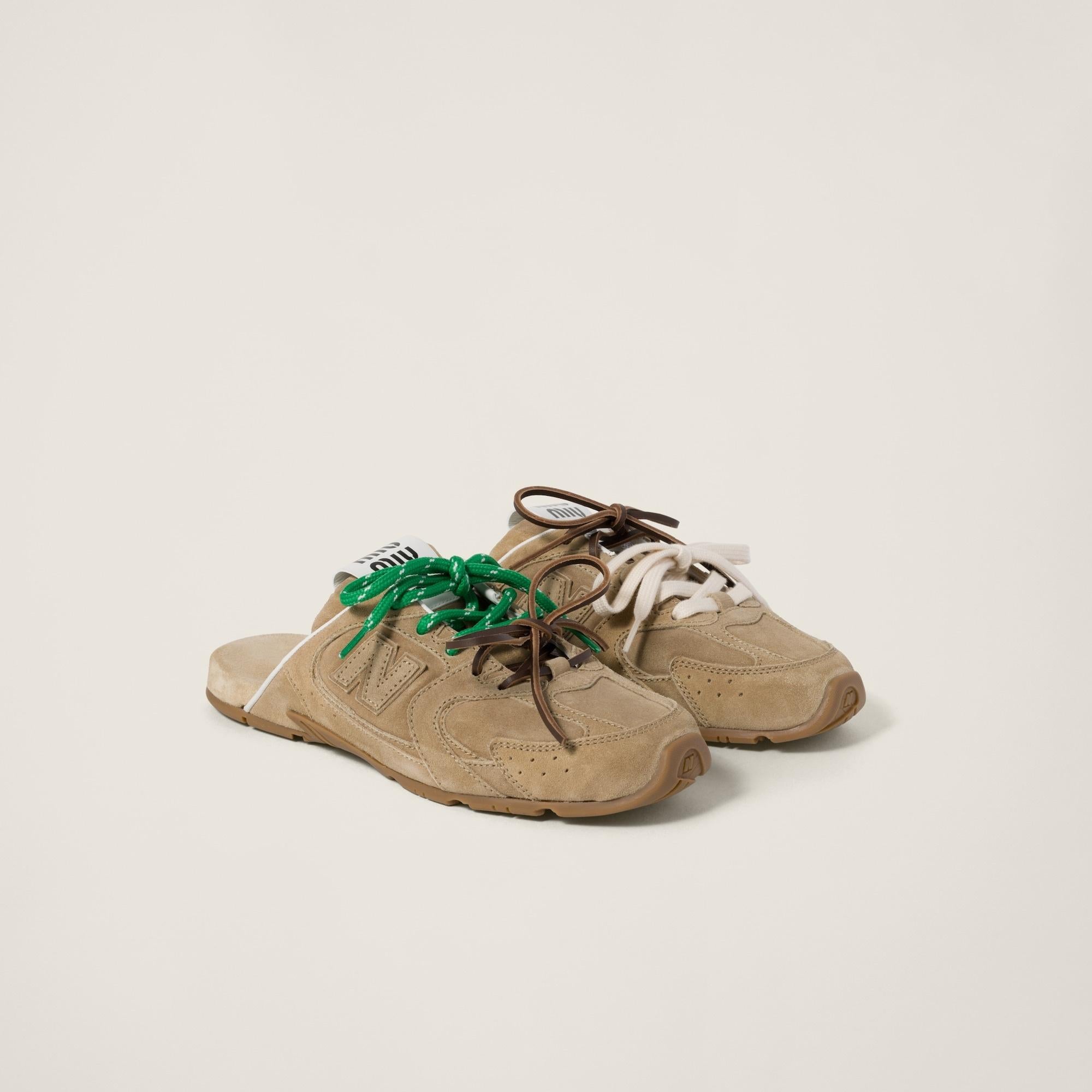 Miu Miu x New Balance 530 SL suede mules 5E333E F 005 Z5OF0379 MIU MIU 