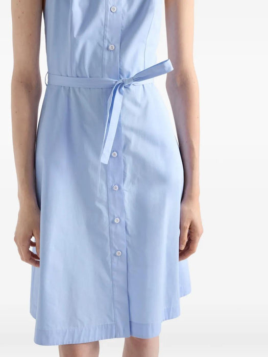 Embroidered poplin Shirt Dress P3S56R S OOO 1XV2F0012 PRADA 