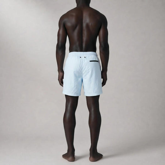 AquaSilk Sky Blue Classic Swim Shorts SHORT SKY BLUE TRUE TRIBE 