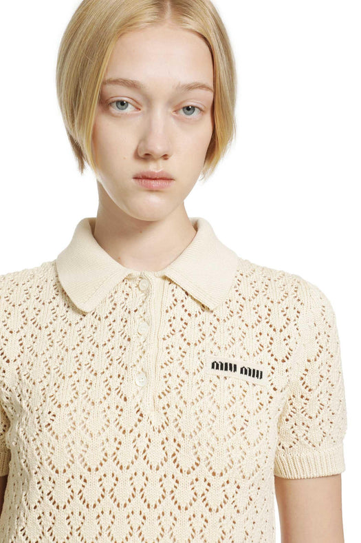 Polo mini dress MMA939 S OOO 191AF0304 MIU MIU 