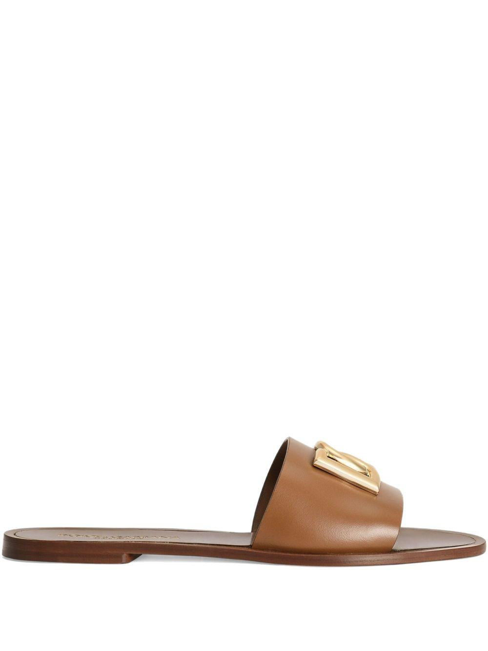 leather slippers CQ0619 AW5768Z093 DOLCE & GABBANA 