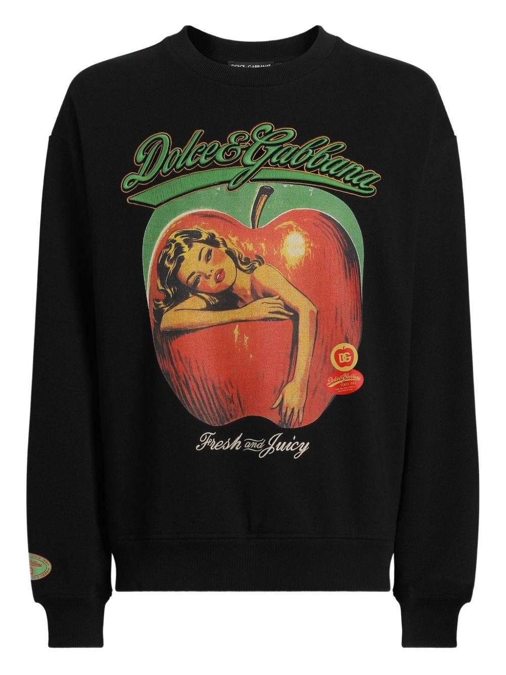 printed sweatshirt G9AHSZ G7PHGN0000 DOLCE & GABBANA 