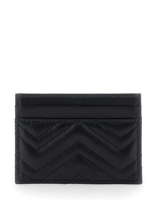 Black Card-Holder with GG Logo 443127 DTD1T1000 GUCCI 