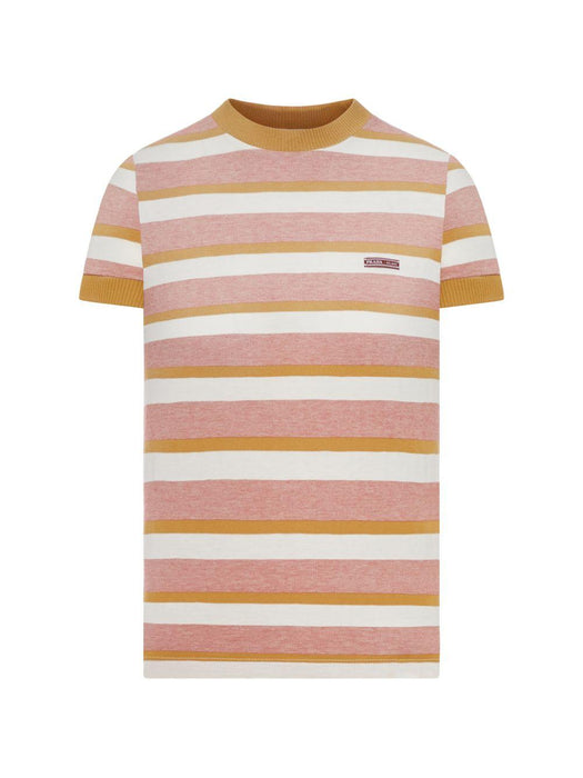 Bayadere stripe jersey T-shirt 39662 S OOO 19ATF05AD PRADA 