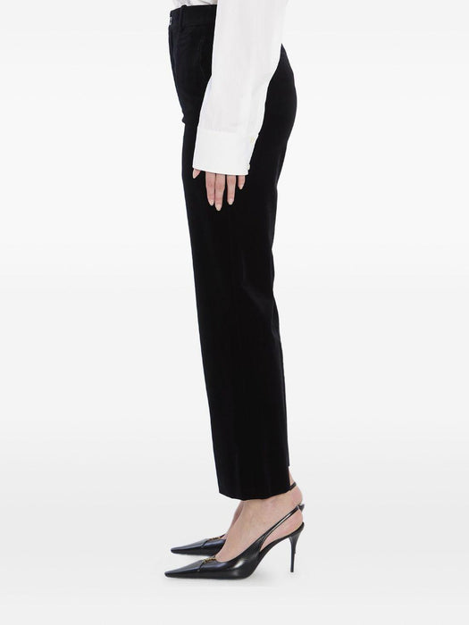 velvet trousers<BR/><BR/><BR/><BR/><BR/><BR/><BR/><BR/><BR/><BR/><BR/> 825007 Y580T1000 SAINT LAURENT 