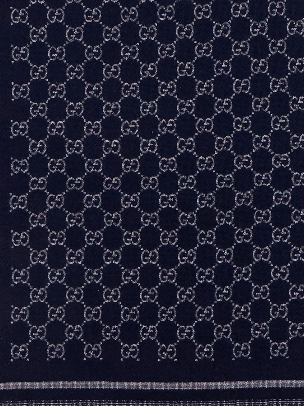 GG-pattern wool scarf 836264 4G3861468 GUCCI 