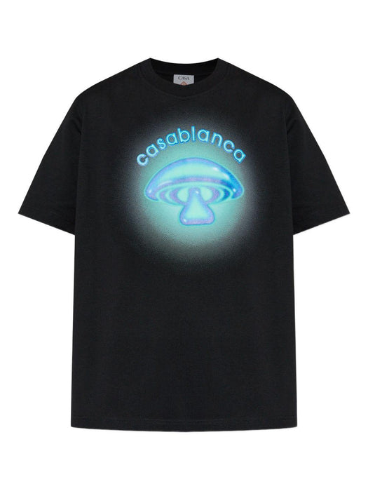 Airbrush Mushroom T-shirt M-SP26-JTS-001-12 AIRBRUSH MUSHROOM CASABLANCA 