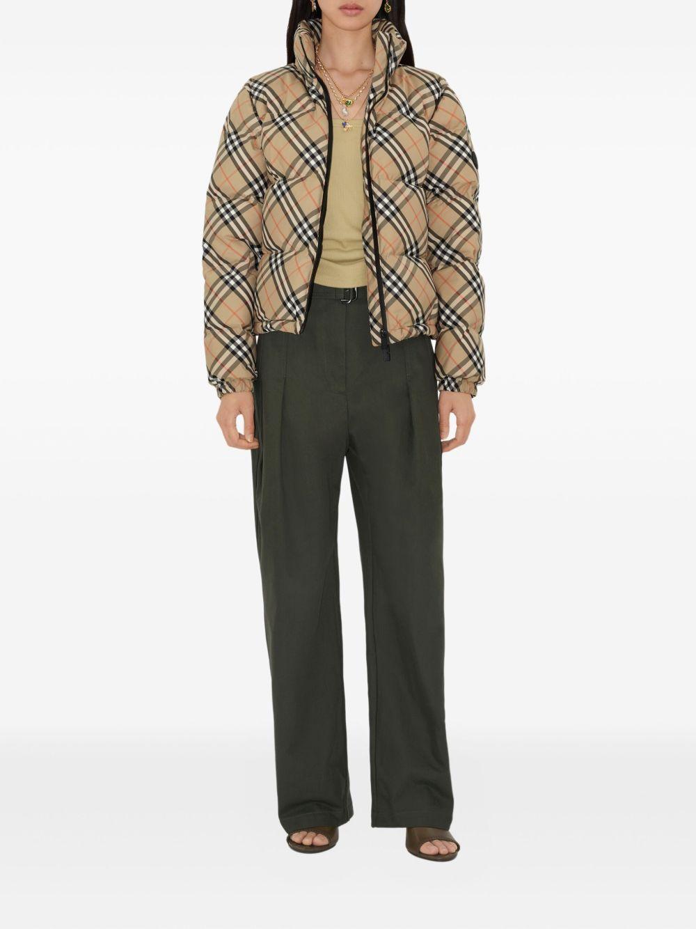 Vintage Check-pattern puffer jacket 8110249 B9368 BURBERRY 
