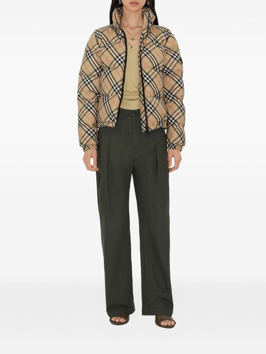 Vintage Check-pattern puffer jacket 8110249 B9368 BURBERRY 