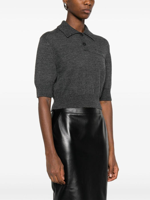 short-sleeve logo polo-neck knitwear BWL0094ZSM033 033 GIVENCHY 