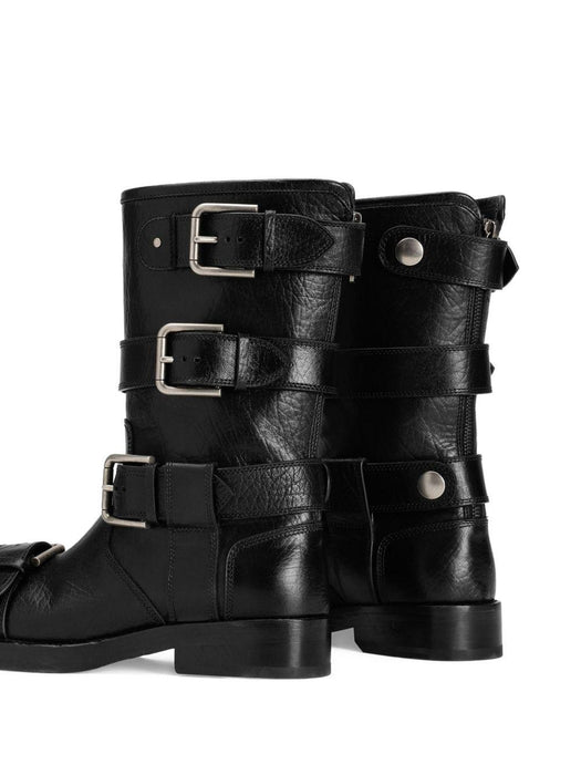 multiple-buckle leather boots CT1106 AW35280999 DOLCE & GABBANA 