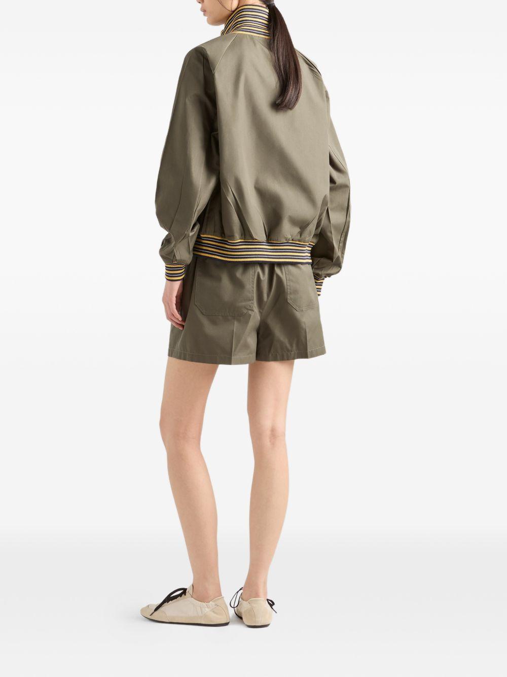 Poplin turtleneck jacket P8032 S OOO 187PF0161 PRADA 