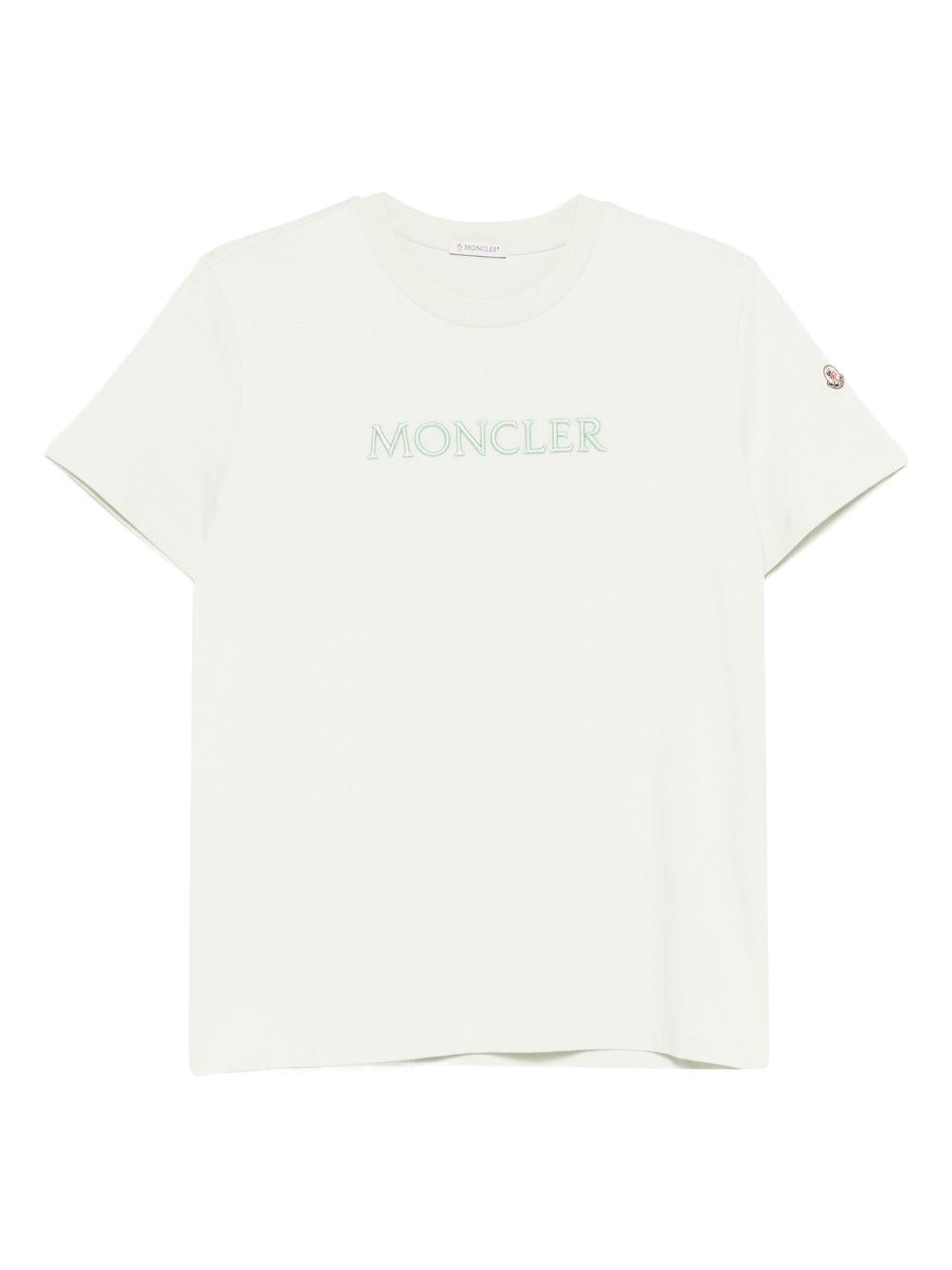 Cotton T-shirt L10938C00021 89AUO80E MONCLER 