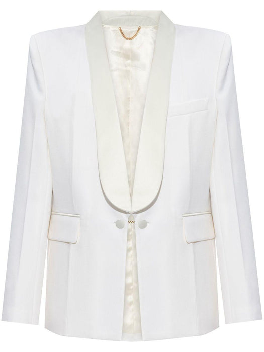 shawl-collar blazer 1125WJK006060A IVORY 3 VICTORIA BECKHAM 