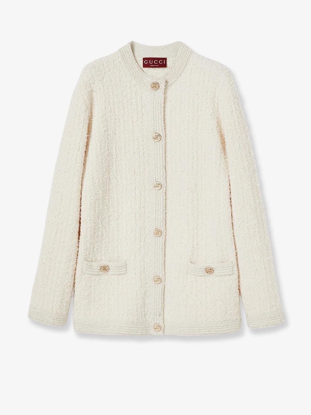 Wool and cotton blend cardigan 851946 XKFAR9943 GUCCI 
