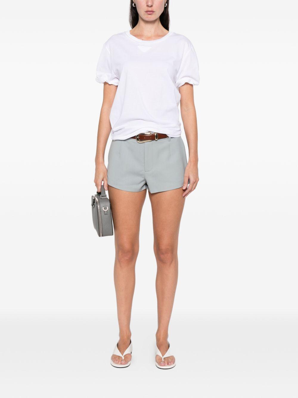 triangle logo jersey T-shirt 3569B S OOO 18QZF0009 PRADA 