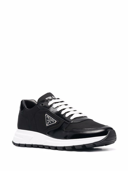 Re-Nylon Triangle-logo low-top sneakers 2EE369 F G000 3LF5F0002 PRADA 