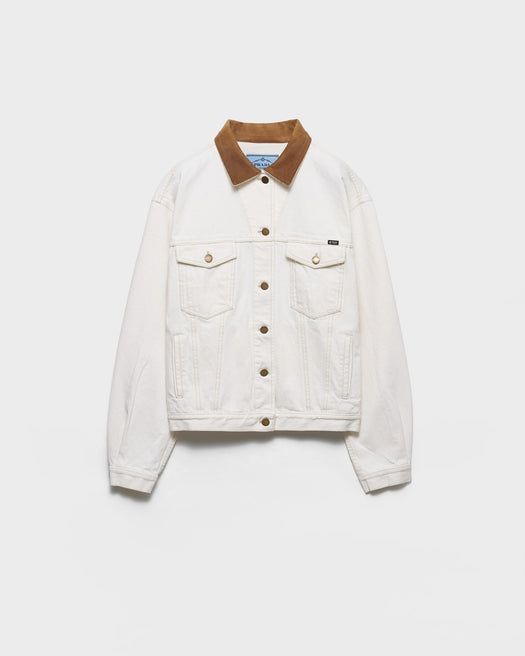 Old denim blouson jacket GFB347 S OOO 1954F01CD PRADA 
