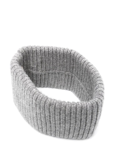 logo-patch wool-cashmere headband 5IH044 2F8SF0031 MIU MIU 