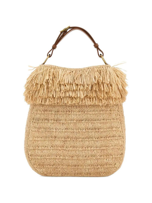 Roady raffia fringed tote bag 862920 GAAGC2791 SAINT LAURENT 