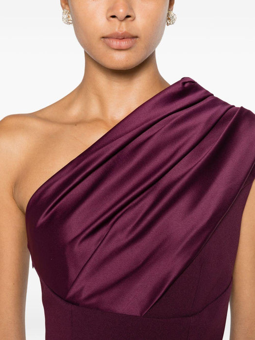 Gabriela Maxi Dress OS48013 GRAPE SOLACE LONDON 