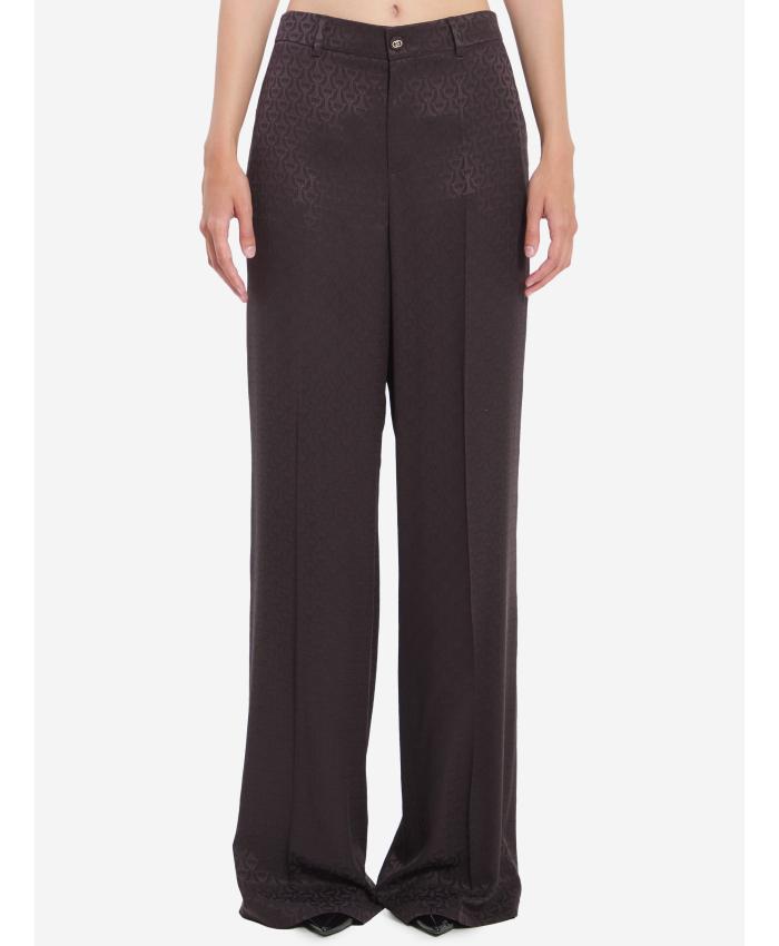 Horsebit silk jacquard pants 852748 ZAUDP2206 GUCCI 