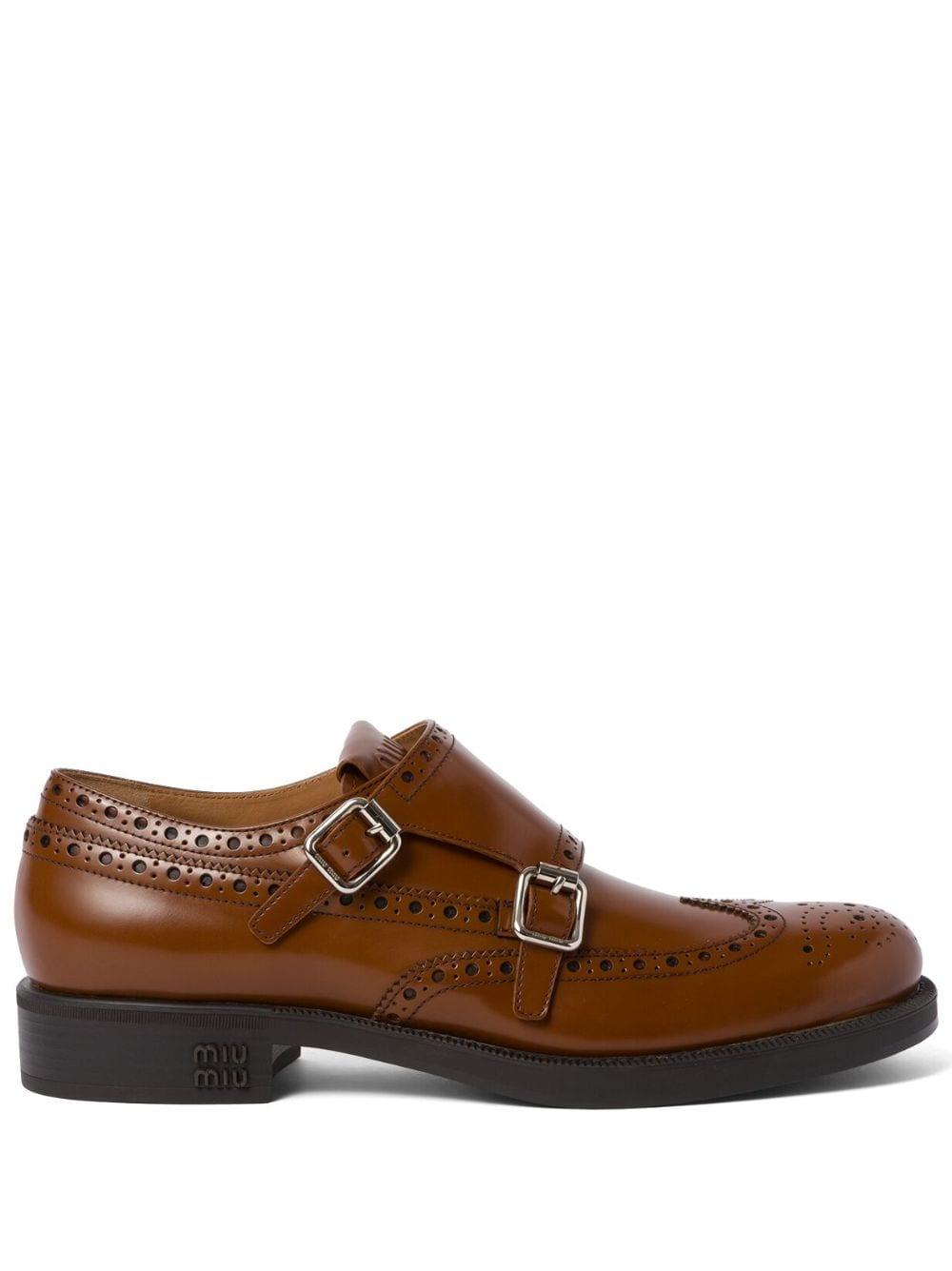 x Church's leather brogue shoes 5E039E F M030 055F0005 MIU MIU 