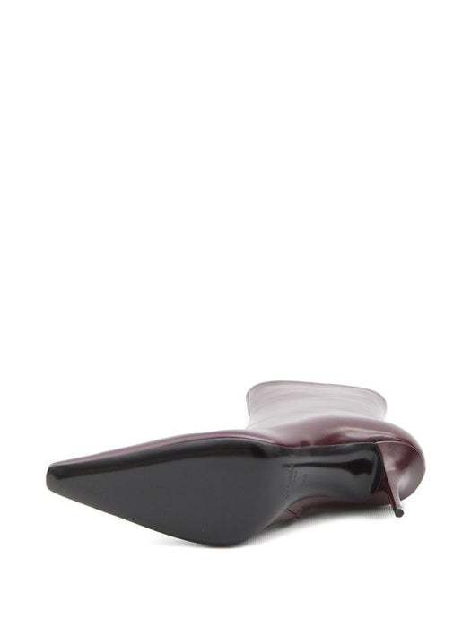 90mm Ashley pointed-toe ankle boots<BR/> 809284 AAEHF6629 SAINT LAURENT 
