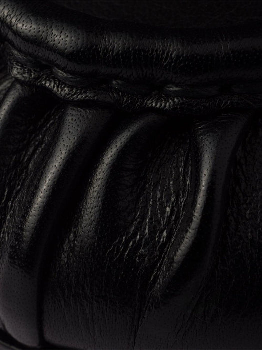 pleated leather loafers<BR/><BR/> 1D175O F 020 007F0002 PRADA 