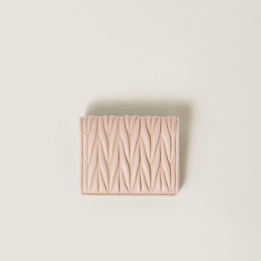 Small matelassé wallet 5MV204 AFPPF0236 MIU MIU 