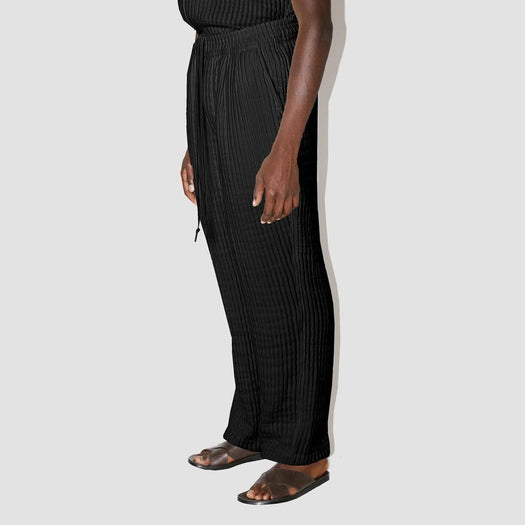AirCloud Black Cotton Lounge Pants CHILL AIRCLOUDBLACK TRUE TRIBE 