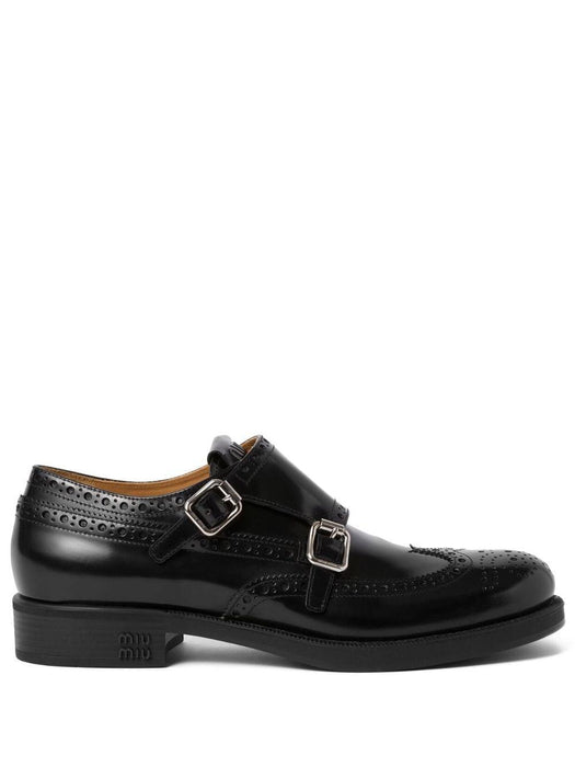x Church's leather brogue shoes 5E039E F M030 055F0002 MIU MIU 