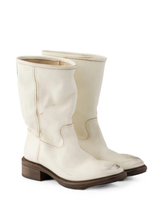 Effect Leather Boots 1U509O F045 V69F0K74 PRADA 