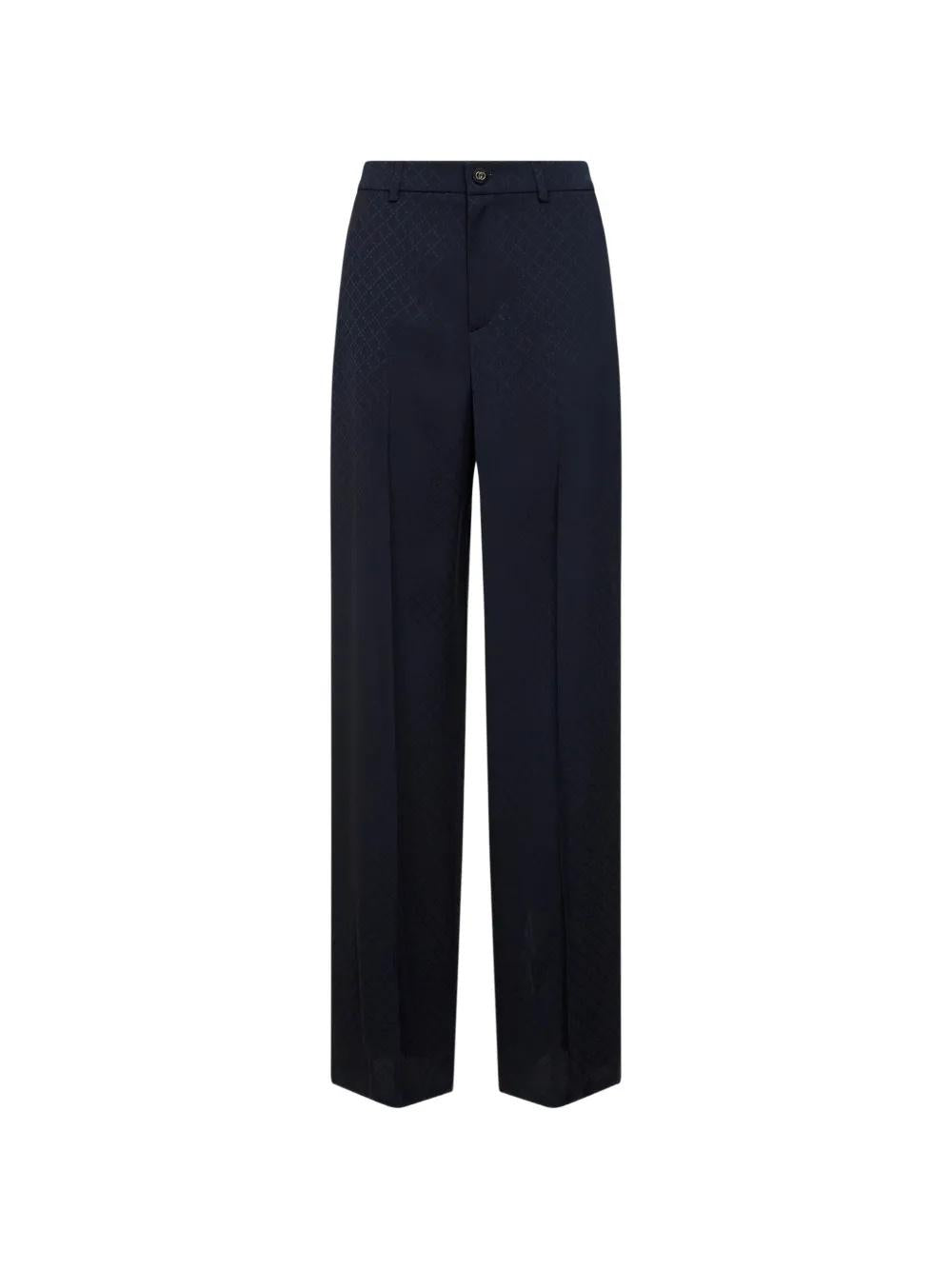 Silk jacquard trousers 852748 ZAT684294 GUCCI 