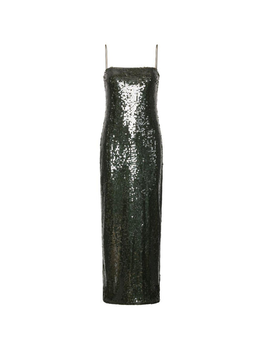 Sequins maxi slip dress 116139265  ROTATE 